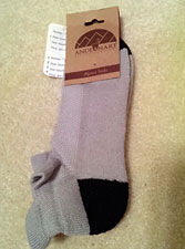 Cushioned Tab Ankle Socks – Grey and Charcoal