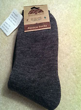 Plush Mid Calf – Light Grey